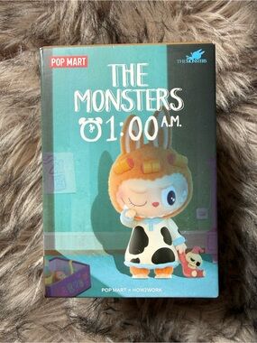 POP MART The Monsters 01:00 A.M. Collectible Figure - Orange, White, Black